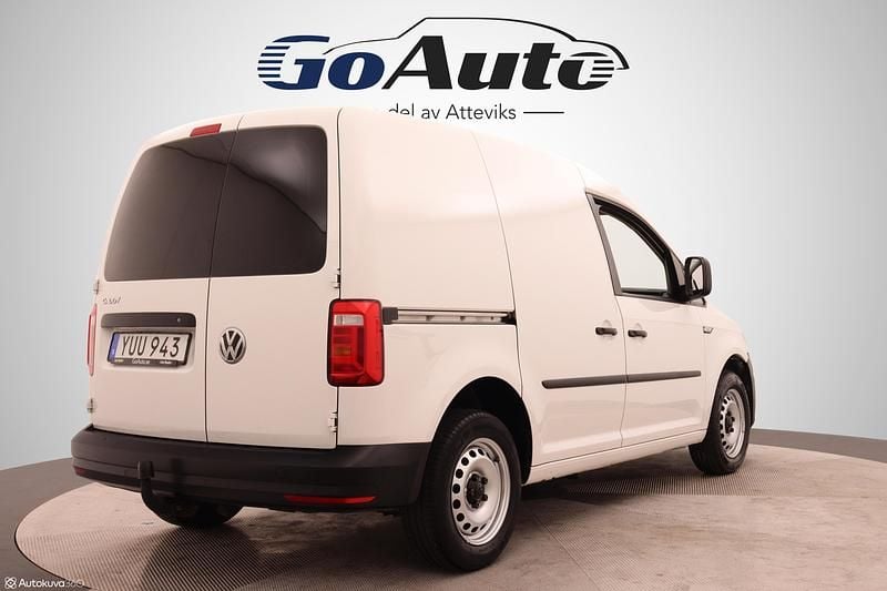 Begagnad VW Caddy 84 HK (61 kW) 2019 Vit Minibuss