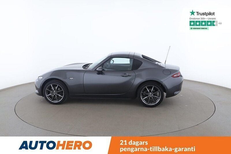 Grå Begagnad 2019 Mazda MX5 Cab | 281 000 kr - Bild 1/3