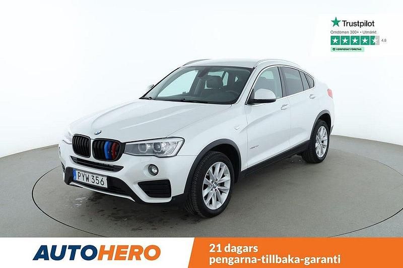 Vit Begagnad 2015 BMW X4 SUV | 214 000 kr (Marknadspris) - Bild 1/4