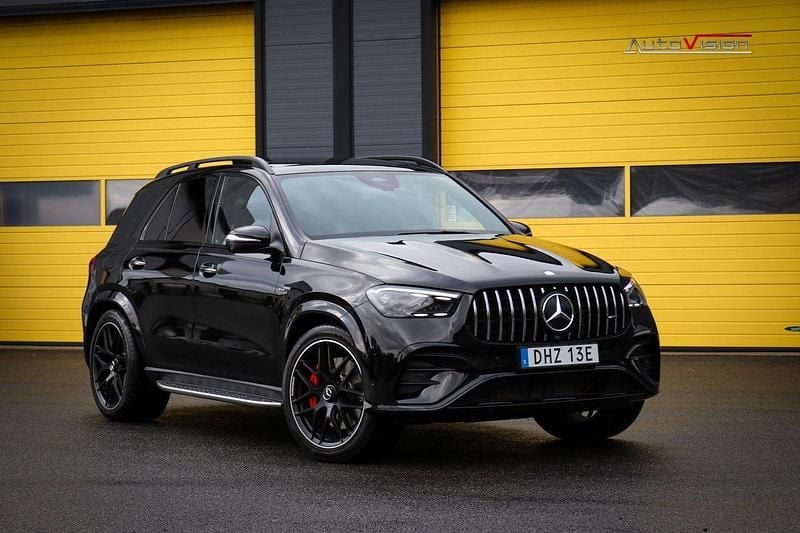 Svart (svart metallic) Begagnad 2025 Mercedes GLE53 AMG AMG SUV | 1 299 000 kr (Bra pris) - Bild 1/4