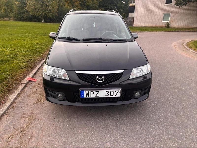 Svart Begagnad 2004 Mazda Premacy Exclusive-Line Minibuss | 24 800 kr - Bild 1/4