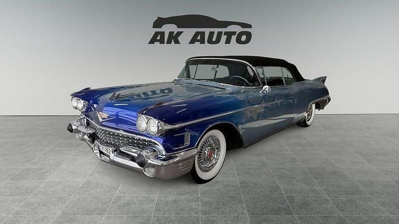 Blå Begagnad 1958 Cadillac Eldorado Sportkupé | 1 099 000 kr - Bild 1/4
