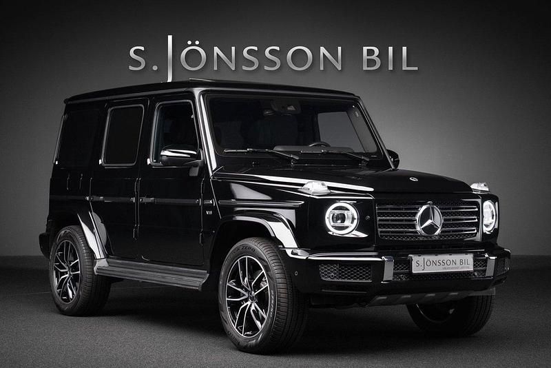 Svart Begagnad 2023 Mercedes G500 Edition SUV | 1 895 000 kr - Bild 1/4