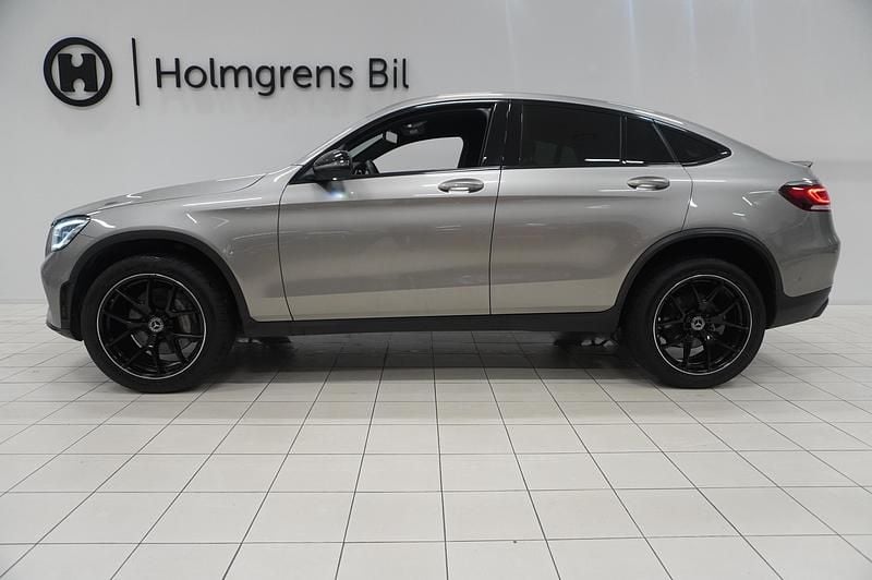 Begagnad Mercedes GLC300e 2023 Silver Sportkupé