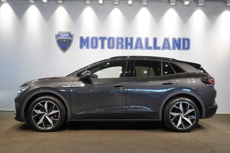 Grå Begagnad 2022 VW ID.4 GTX SUV | 379 900 kr (Bra pris) - Bild 1/4