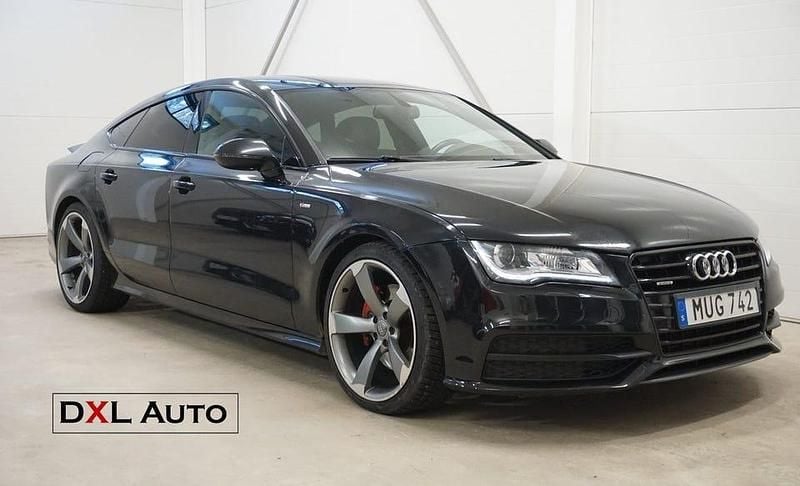Svart Begagnad 2012 Audi A7 Sportback S-Line Halvkombi | 138 900 kr (Marknadspris) - Bild 1/4