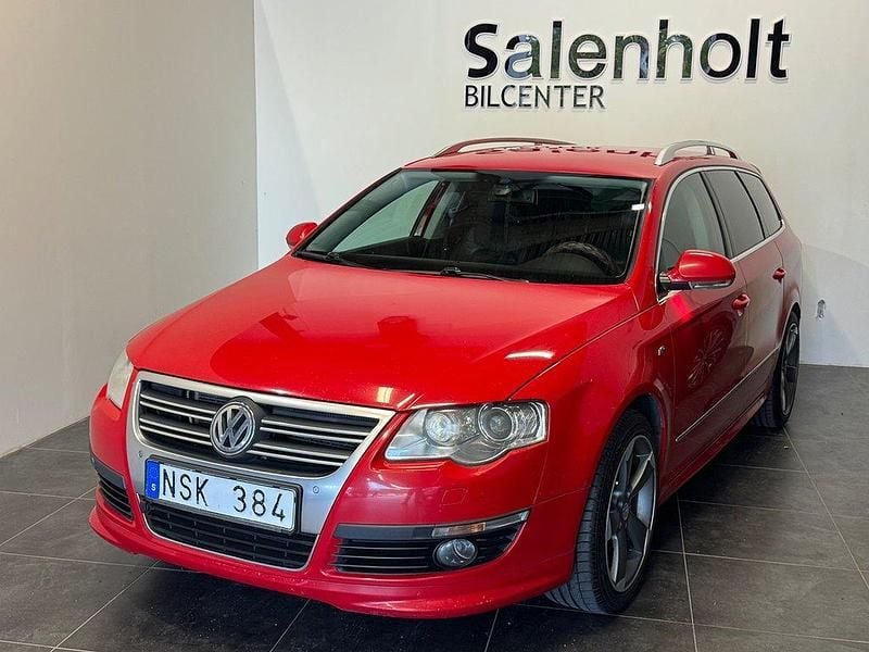 Röd Begagnad 2010 VW Passat Sportline Kombi | 44 900 kr - Bild 1/4