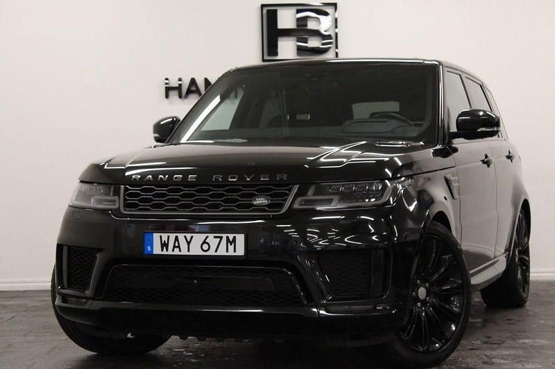 Svart Begagnad 2018 Land Rover Range Rover Sport Black Edition SUV | 499 900 kr (Marknadspris) - Bild 1/4