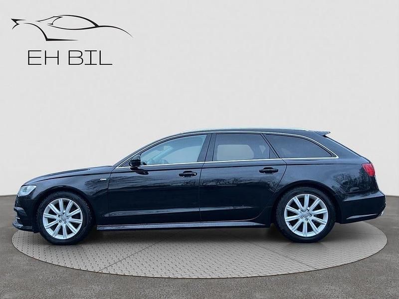 Begagnad Audi A6 S-Line 190 HK (139 kW) 2016 Svart Kombi