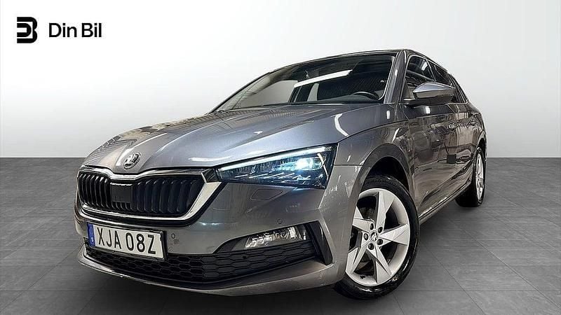 Begagnad Skoda Scala Style 110 HK (80 kW) 2022 Graphite grey metallic Halvkombi