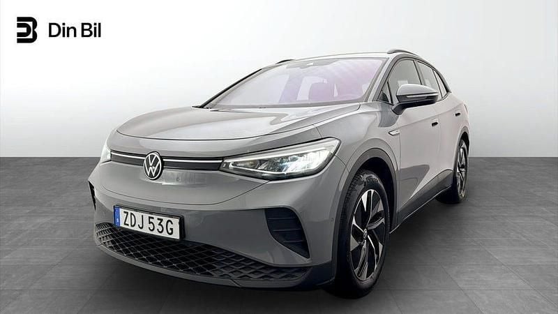 Grå (moonstone grey) Begagnad 2023 VW ID.4 Pro Performance SUV | 354 900 kr (Marknadspris) - Bild 1/4