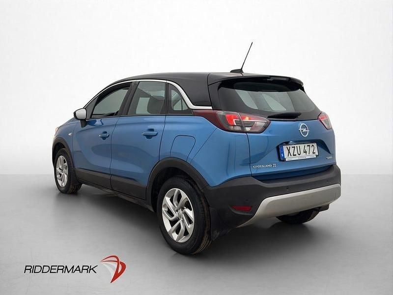 Begagnad Opel Crossland X Dynamic 110 HK (80 kW) 2018 Blå SUV
