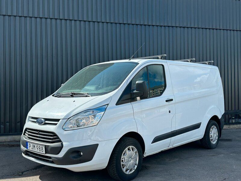 Vit Begagnad 2017 Ford Transit Custom Van | 119 900 kr (Bra pris) - Bild 1/4
