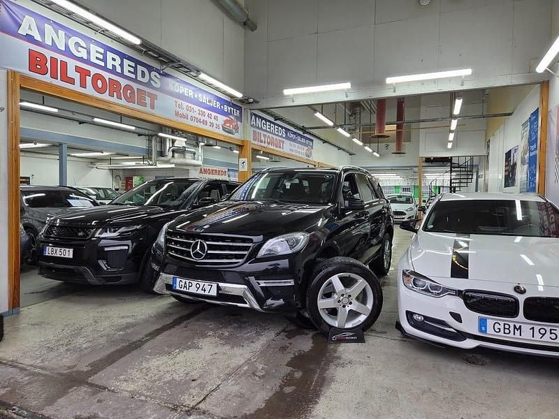 Begagnad Mercedes ML350 AMG line 258 HK (189 kW) 2013 Svart SUV