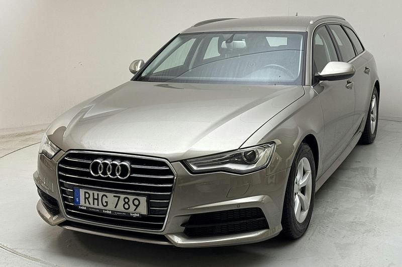 Ljusbrun Begagnad 2017 Audi A6 Sport Kombi | 184 800 kr (Bra pris) - Bild 1/4