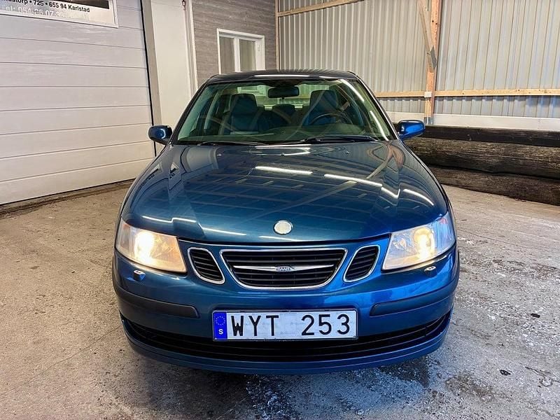 Begagnad Saab 9-3 Vector 175 HK (128 kW) 2005 Blå Sedan