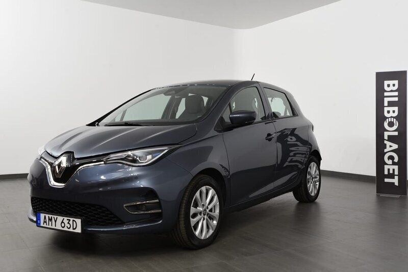 Grå Begagnad 2021 Renault Zoe Zen Halvkombi | 179 800 kr (Lite dyr) - Bild 1/4