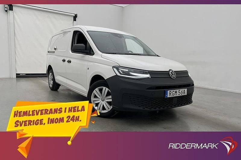 Vit Begagnad 2025 VW Caddy Maxi Minibuss | 279 800 kr (Bra pris) - Bild 1/3