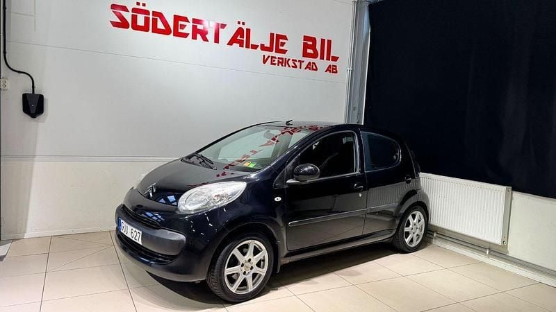 Svart Begagnad 2007 Citroën C1 Halvkombi | 29 900 kr (Marknadspris) - Bild 1/4