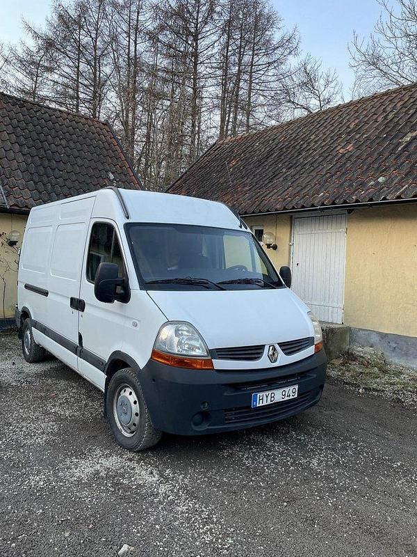 Vit Begagnad 2009 Renault Master Van | 100 000 kr (Superpris) - Bild 1/4