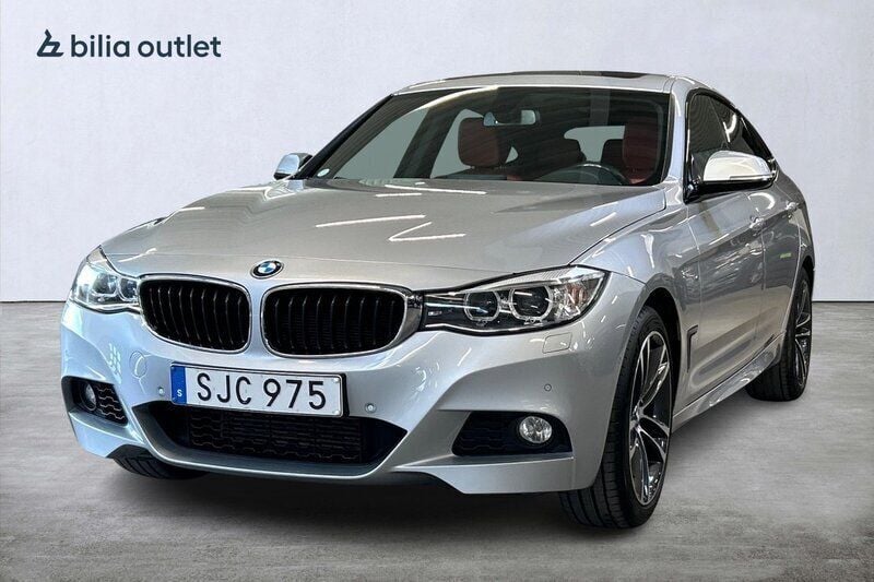 Silver Begagnad 2015 BMW 335 Gran Turismo M Sport Halvkombi | 258 900 kr - Bild 1/3