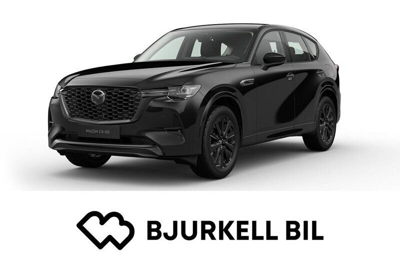 Jet black mica Begagnad 2023 Mazda CX-60 Homura-Line SUV | 597 200 kr - Bild 1/4