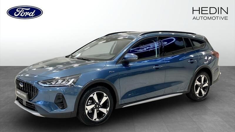 Blå Begagnad 2022 Ford Focus Active Kombi | 269 000 kr (Bra pris) - Bild 1/4