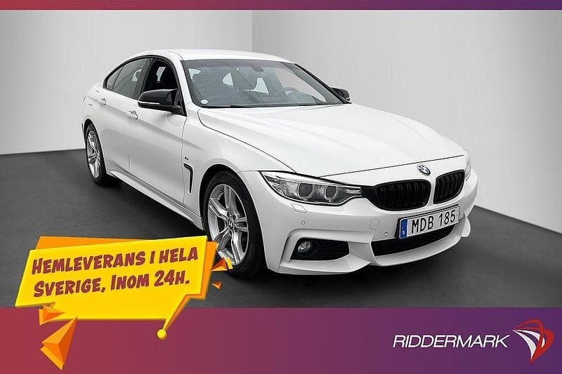 Vit Begagnad 2016 BMW 428 Gran Coupé Sportkupé | 214 800 kr (Lite dyr) - Bild 1/3