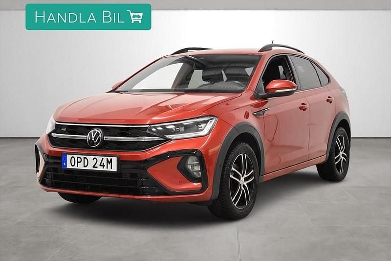 Röd Begagnad 2022 VW Taigo R-line SUV | 249 900 kr (Marknadspris) - Bild 1/4