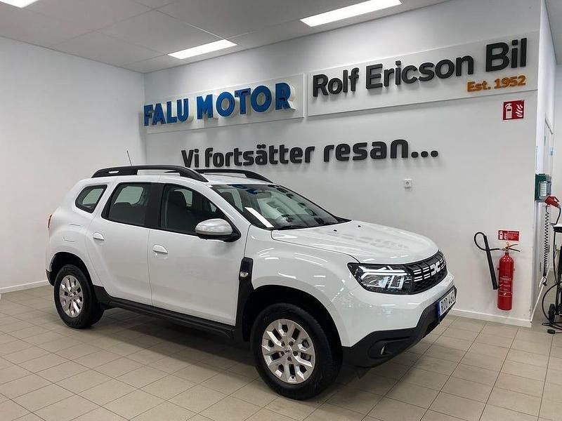 Vit Begagnad 2023 Dacia Duster SUV | 239 500 kr (Marknadspris) - Bild 1/4