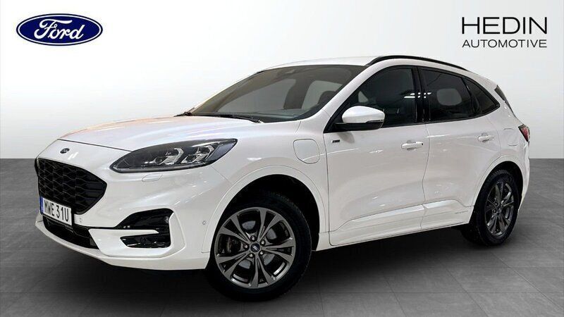 Vit (white) Begagnad 2021 Ford Kuga ST-Line SUV | 279 900 kr (Dyr) - Bild 1/4
