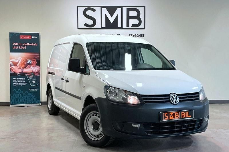 Vit Begagnad 2012 VW Caddy Maxi Minibuss | 59 900 kr - Bild 1/4