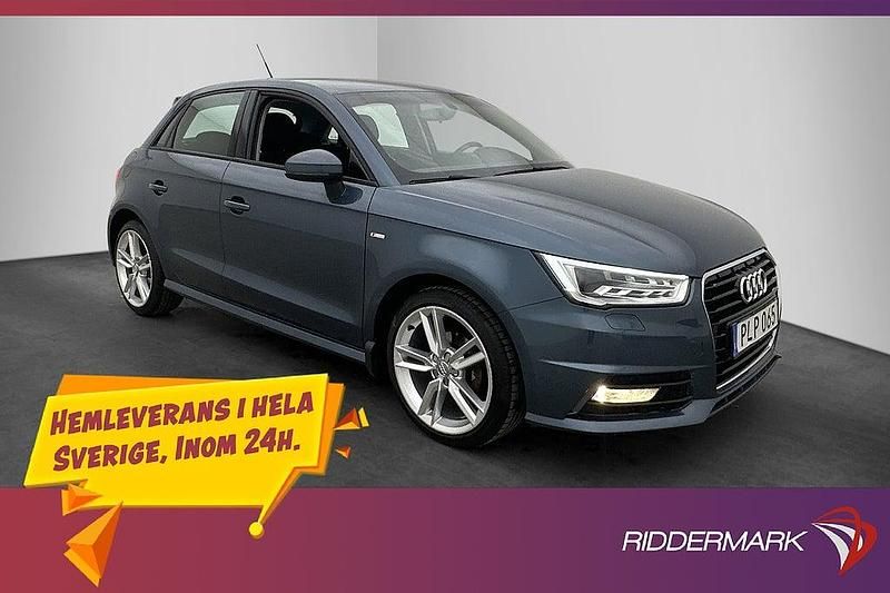 Blå Begagnad 2017 Audi A1 S-Line Halvkombi | 159 900 kr - Bild 1/3