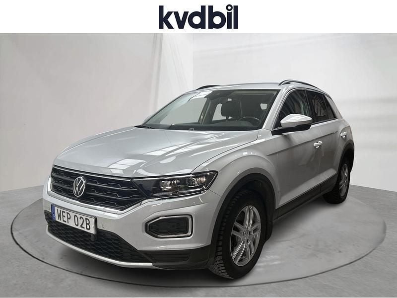 Vit Begagnad 2022 VW T-Roc SUV | 249 000 kr - Bild 1/3