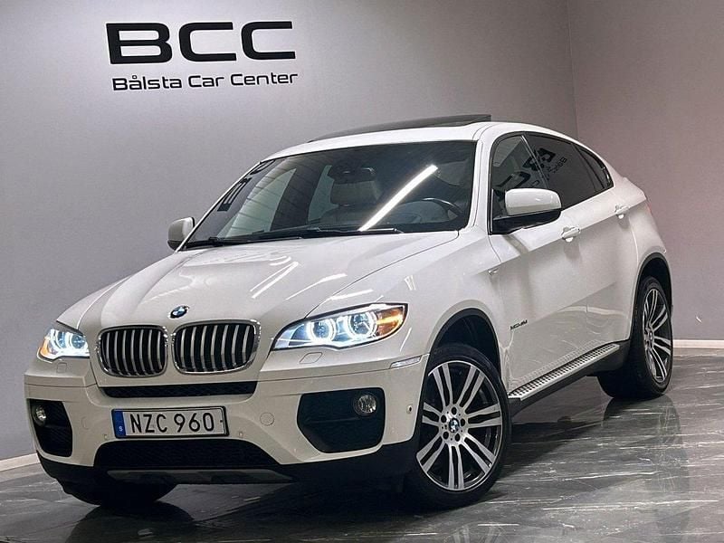 Vit Begagnad 2013 BMW X6 M Sport SUV | 249 700 kr (Bra pris) - Bild 1/3