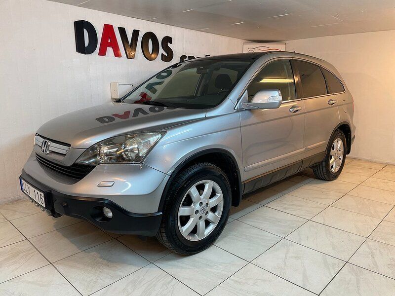 Silver Begagnad 2008 Honda CR-V SUV | 62 900 kr (Marknadspris) - Bild 1/4