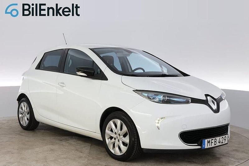 Vit Begagnad 2015 Renault Zoe Intens Halvkombi | 59 900 kr (Lite dyr) - Bild 1/4