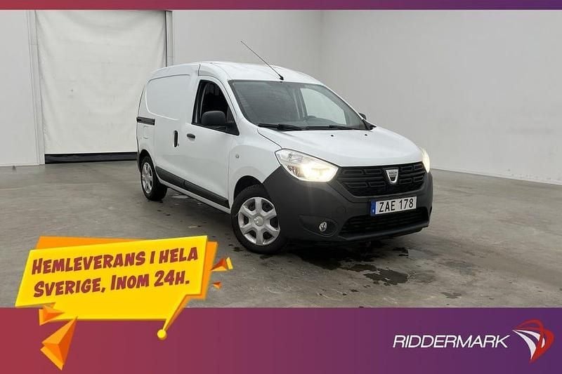 Vit Begagnad 2018 Dacia Dokker Minibuss | 89 800 kr - Bild 1/3