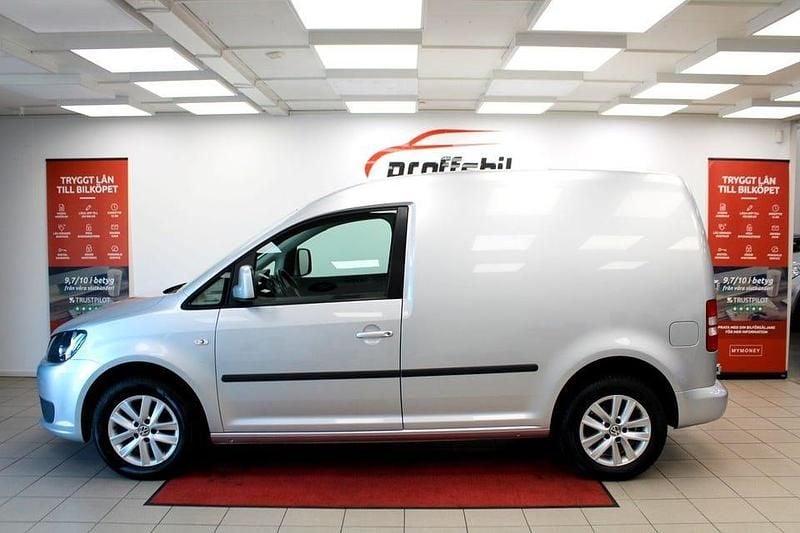 Silver Begagnad 2014 VW Caddy Minibuss | 64 900 kr (Marknadspris) - Bild 1/4