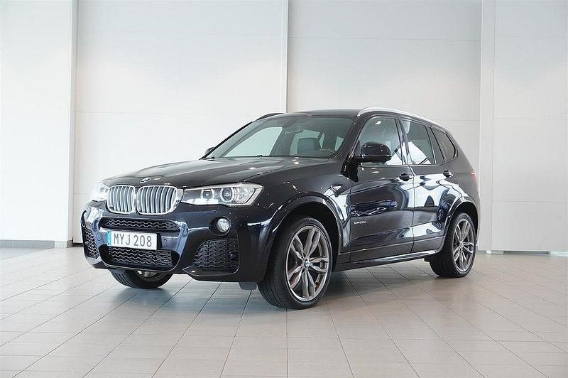 Svart Begagnad 2016 BMW X3 M Sport SUV | 189 800 kr (Marknadspris) - Bild 1/4