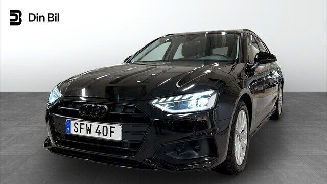 Brilliantsvart Begagnad 2022 Audi A4 Advanced Plus Kombi | 319 000 kr (Marknadspris) - Bild 1/4