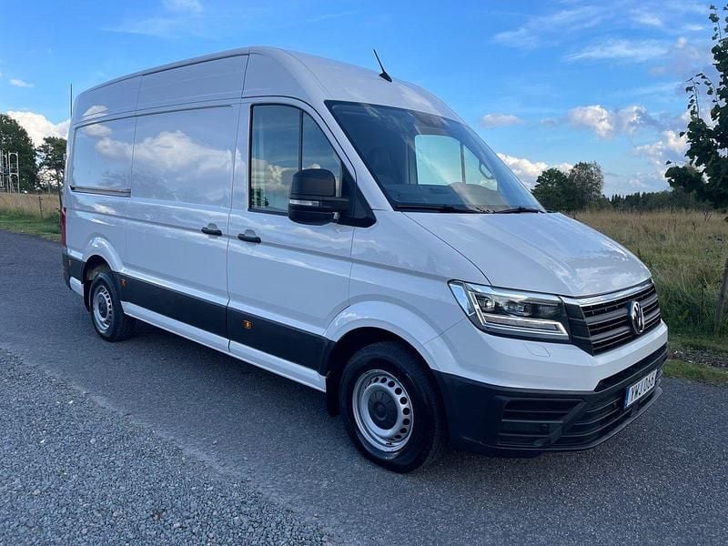 Vit Begagnad 2019 VW Crafter Van | 373 750 kr (Dyr) - Bild 1/4