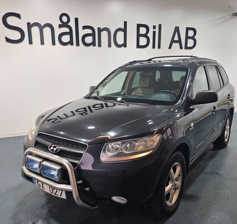 Svart Begagnad 2006 Hyundai Santa Fe SUV | 34 900 kr (Marknadspris) - Bild 1/4