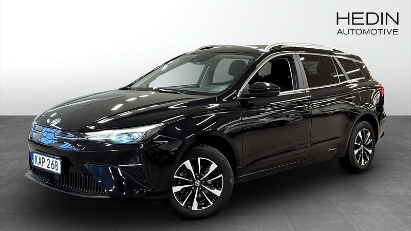 Svart Begagnad 2022 MG MG5 EV Comfort Kombi | 214 900 kr - Bild 1/4