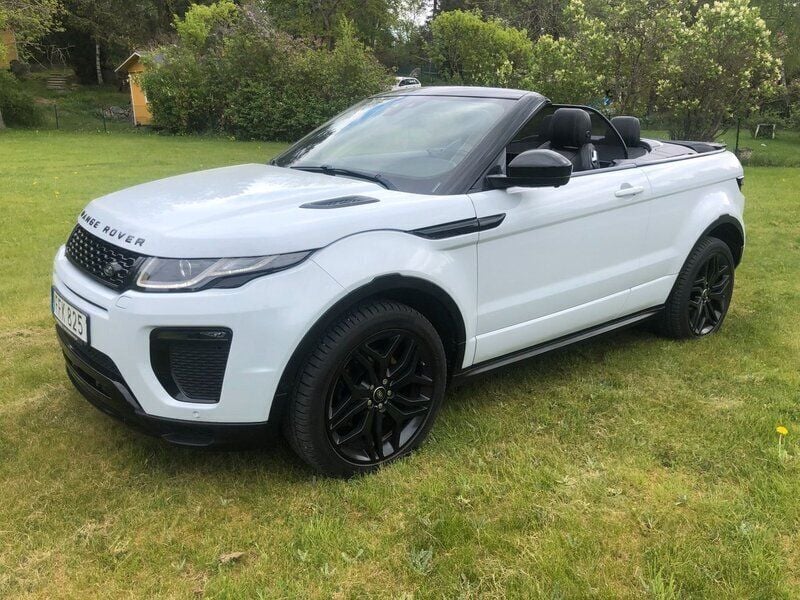 Vit (vit metallik) Begagnad 2016 Land Rover Range Rover evoque Dynamic Cab | 459 000 kr - Bild 1/4