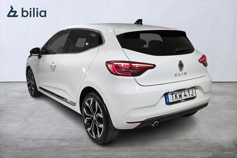Begagnad Renault Clio V Techno 91 HK (66 kW) 2022 Vit Halvkombi