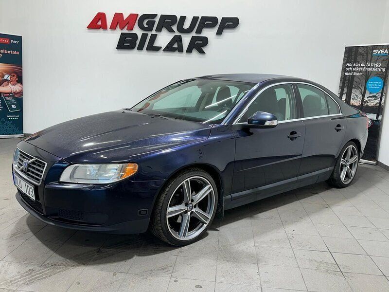 Mörkblå Begagnad 2009 Volvo S80 Kinetic Sedan | 59 900 kr - Bild 1/4
