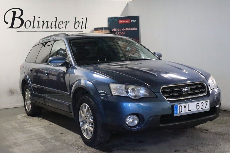 Mörkblå Begagnad 2006 Subaru Outback SUV | 34 800 kr (Marknadspris) - Bild 1/4