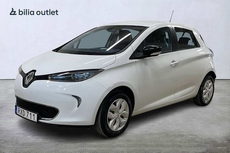 Vit Begagnad 2015 Renault Zoe Halvkombi | 69 900 kr (Bra pris) - Bild 1/4