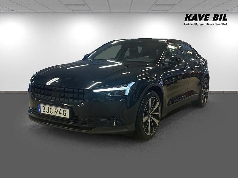 Svart Begagnad 2021 Polestar 2 Long Range Dual motor Halvkombi | 339 900 kr (Marknadspris) - Bild 1/4